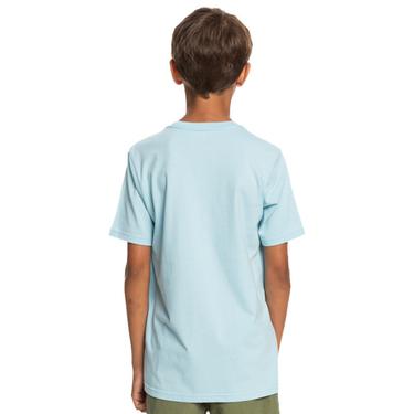  Quiksilver Qs Surf Lockup Yth Erkek Çocuk Mavi Tişört