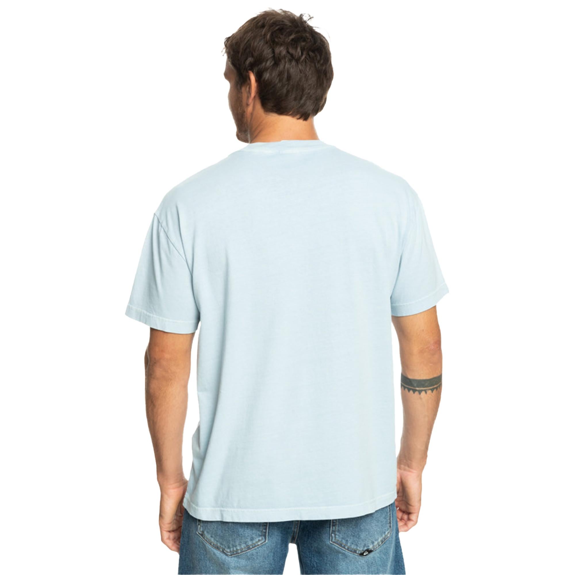 Quiksilver Naturaldye Kttp Erkek Mavi Tişört