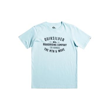  Quiksilver Qs Surf Lockup Yth Erkek Çocuk Mavi Tişört