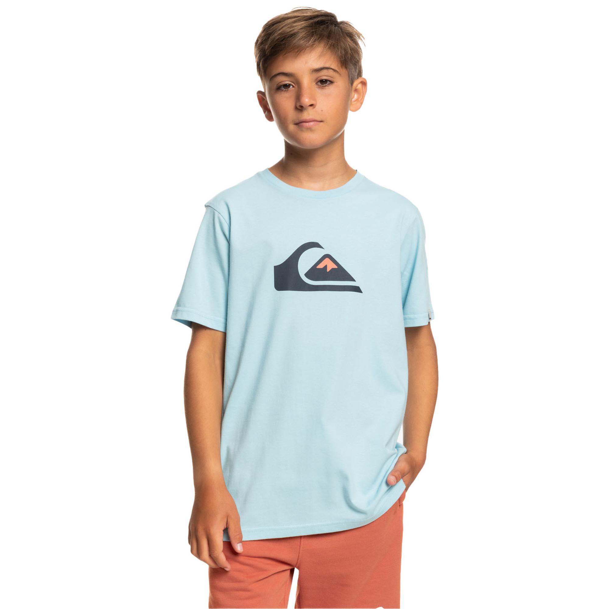 Quiksilver Comp Logo Yth Erkek Çocuk Mavi Tişört