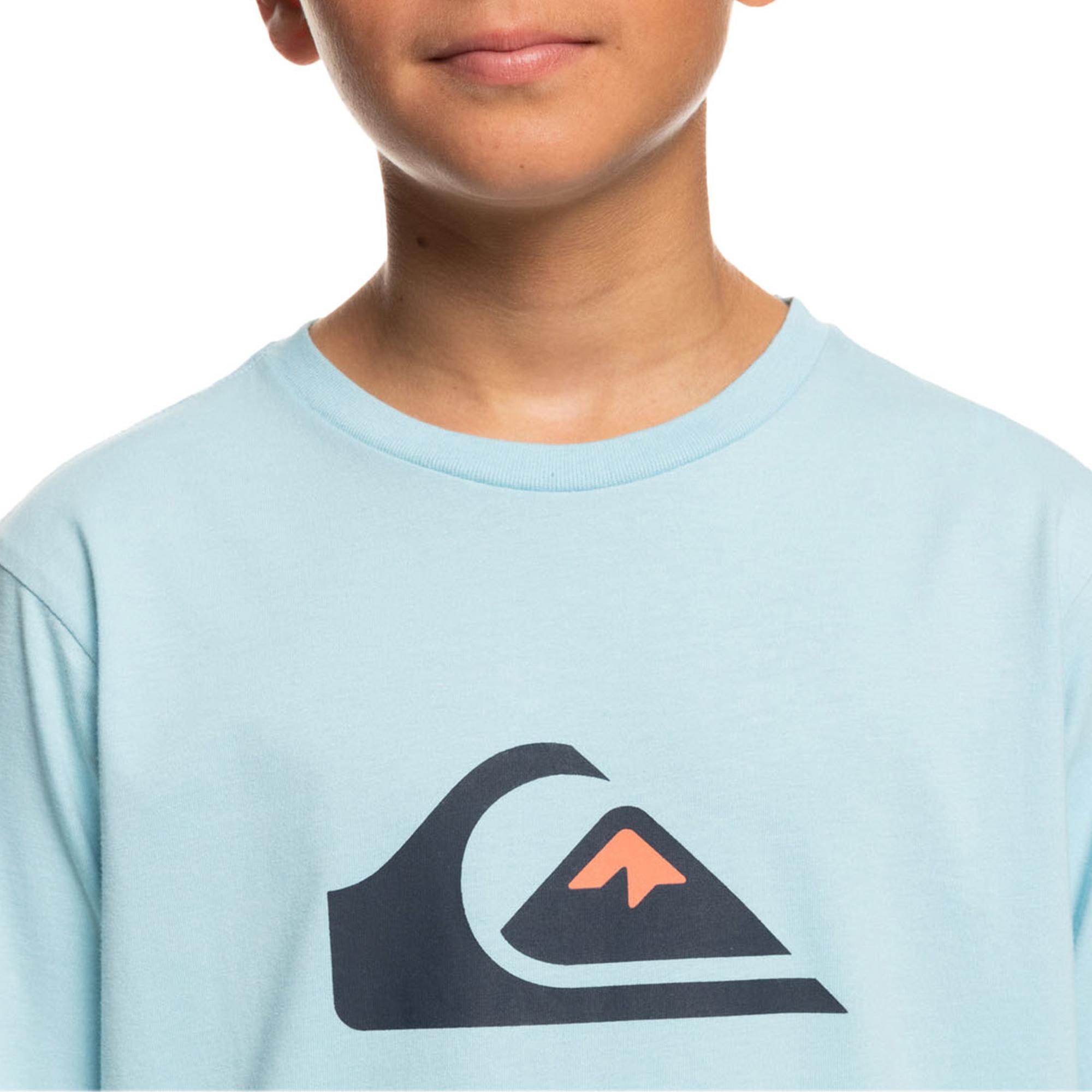 Quiksilver Comp Logo Yth Erkek Çocuk Mavi Tişört