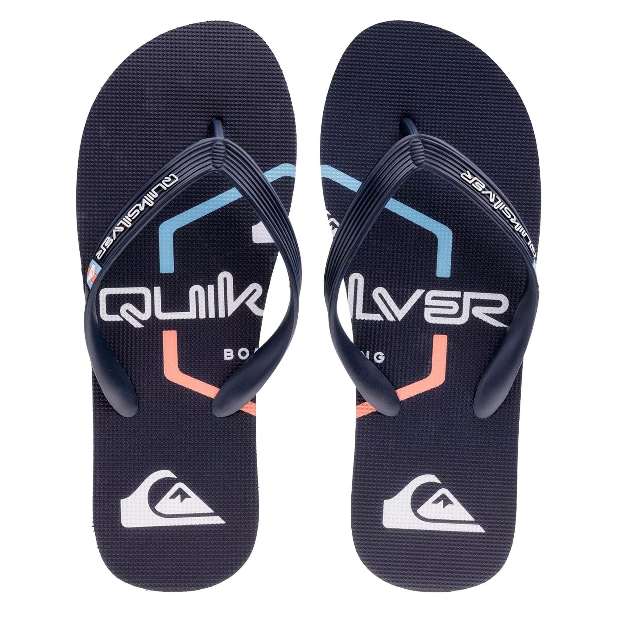 Quiksilver Erkek Terlik Molokai Art SL Mavi Günlük Giyim