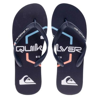  Quiksilver Erkek Terlik Molokai Art SL Mavi Günlük Giyim