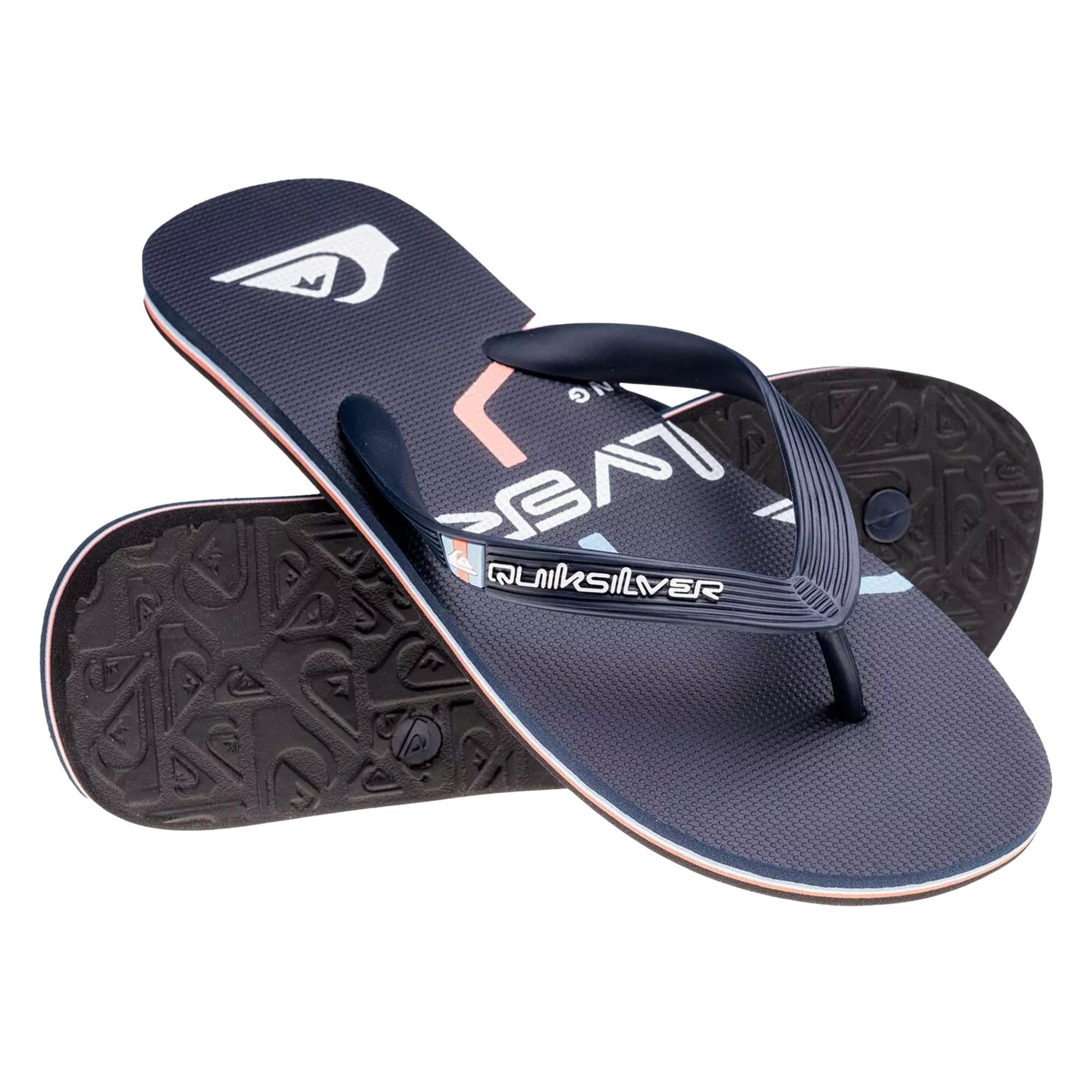 Quiksilver Erkek Terlik Molokai Art SL Mavi Günlük Giyim