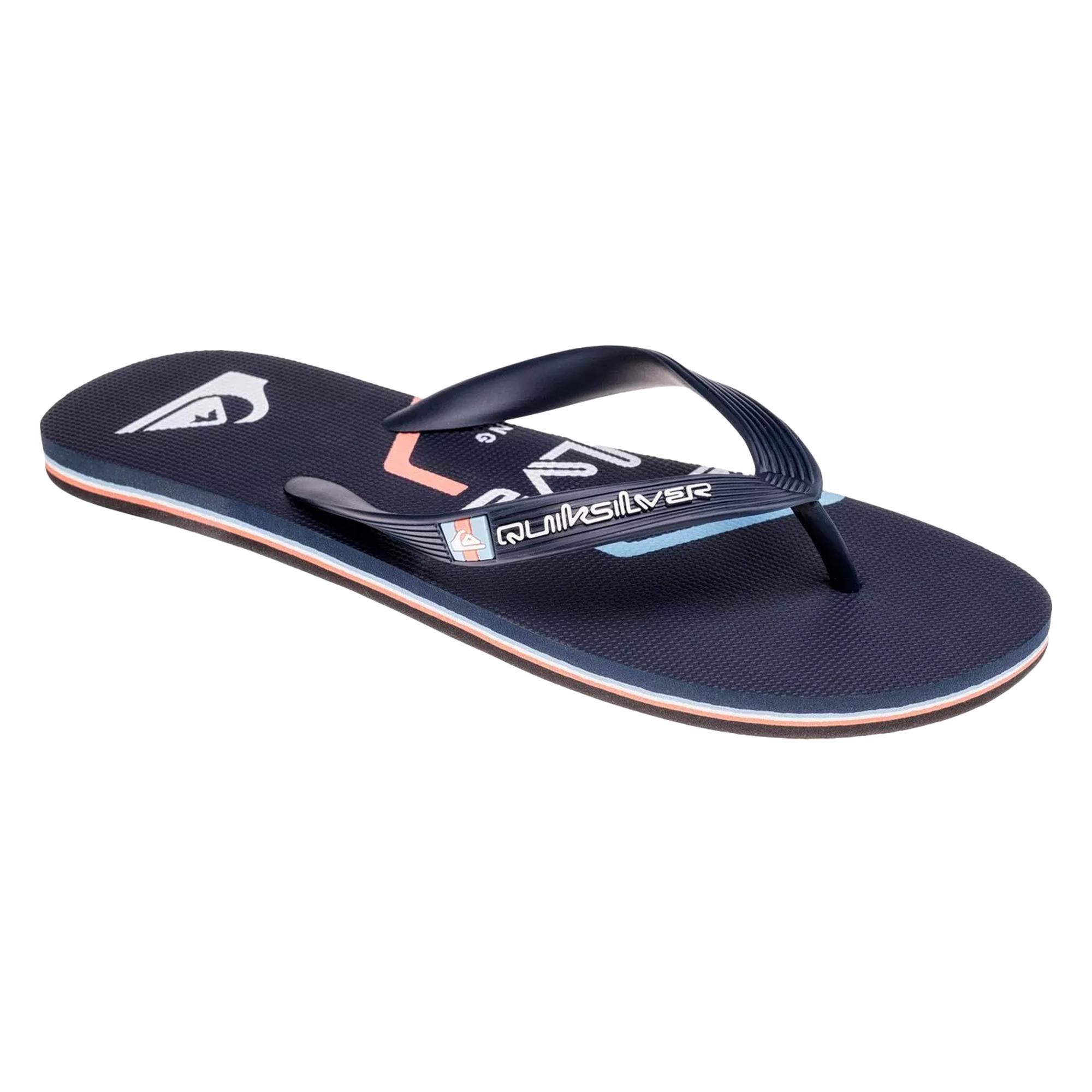 Quiksilver Erkek Terlik Molokai Art SL Mavi Günlük Giyim