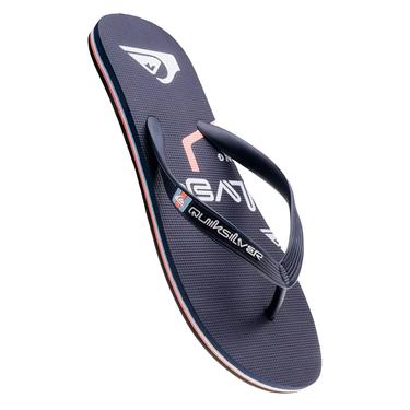  Quiksilver Erkek Terlik Molokai Art SL Mavi Günlük Giyim