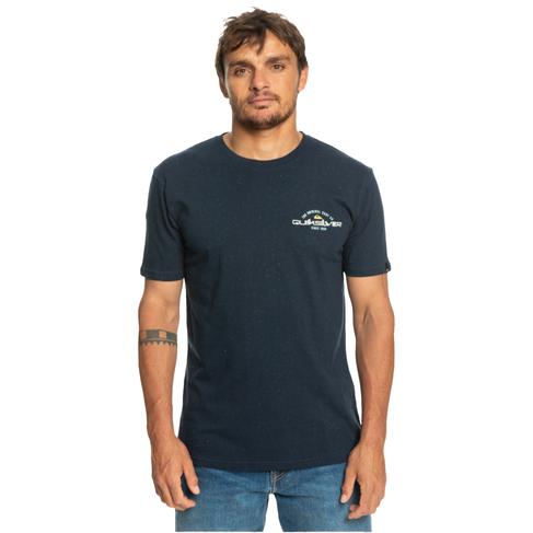  Quiksilver Archedtype Erkek Mavi Tişört