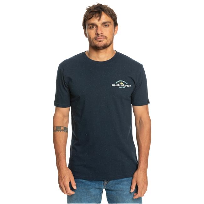  Quiksilver Archedtype Erkek Mavi Tişört