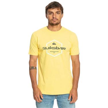  Quiksilver Passthepride Erkek Sarı Tişört