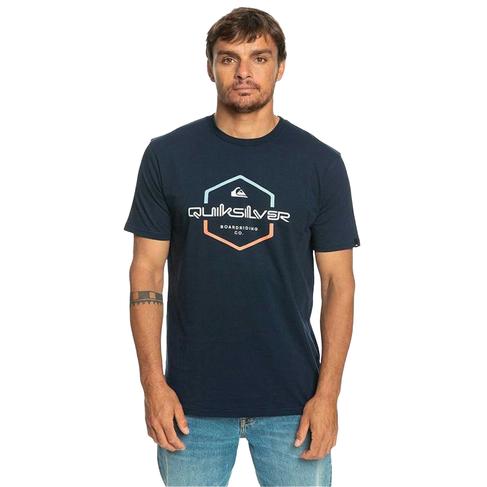  Quiksilver Passthepride Erkek Mavi Tişört