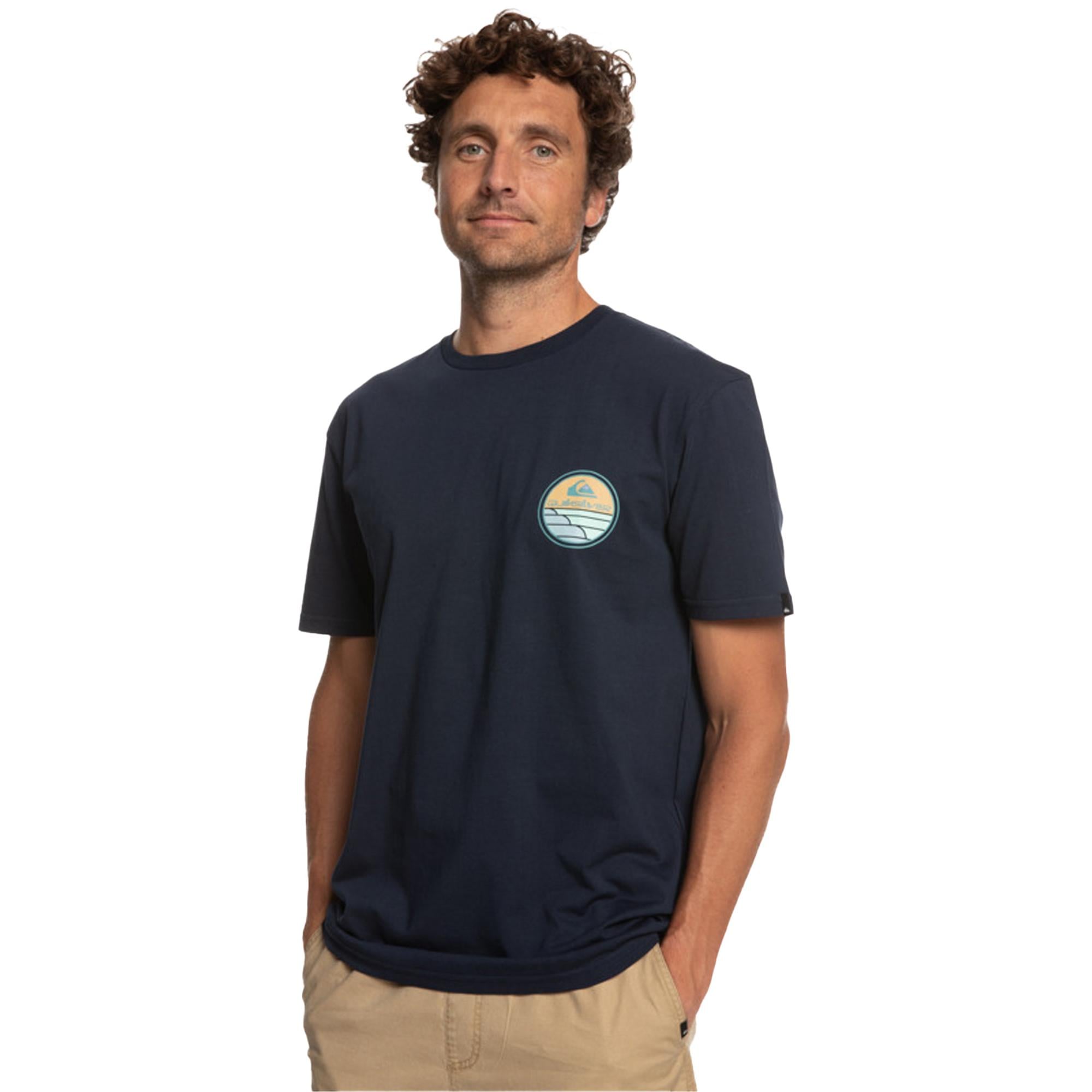 Quiksilver Scenicjourney Erkek Mavi Tişört