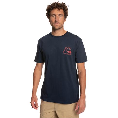 Quiksilver Theoriginaltee Erkek Mavi Tişört