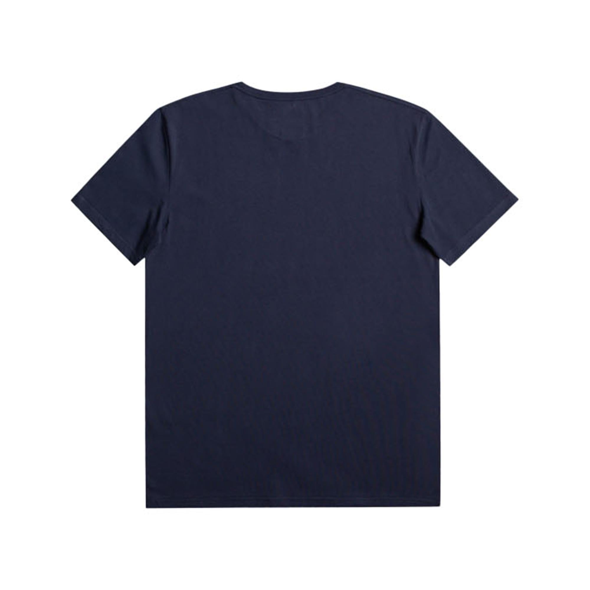 Quiksilver Between The Lines Yth Erkek Çocuk Mavi Tişört