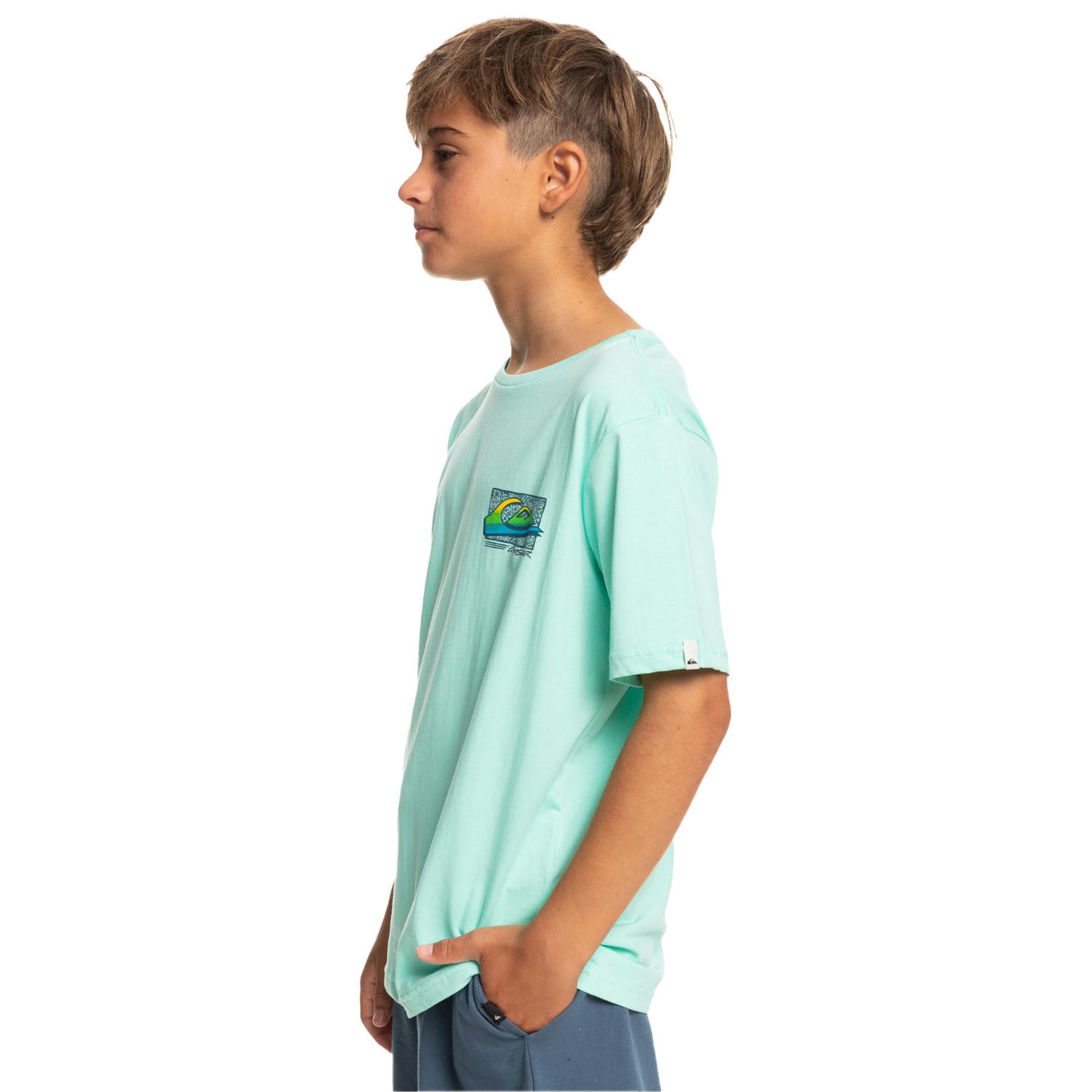 Quiksilver Retro Fade Yth Erkek Çocuk Renkli Tişört