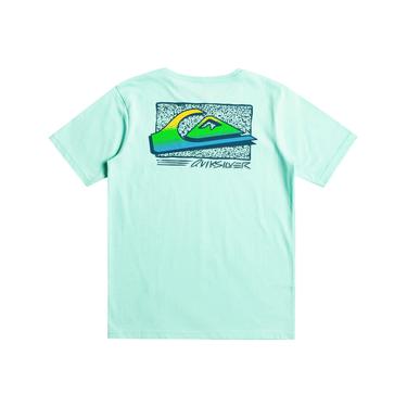  Quiksilver Retro Fade Yth Erkek Çocuk Renkli Tişört