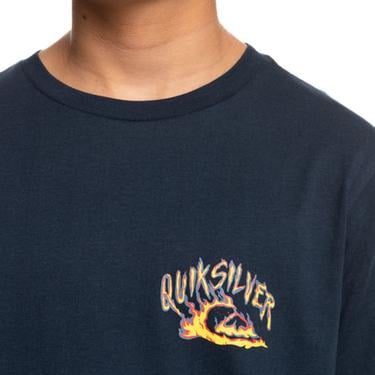  Quiksilver Waves Guardian Yth Erkek Çocuk Mavi Tişört