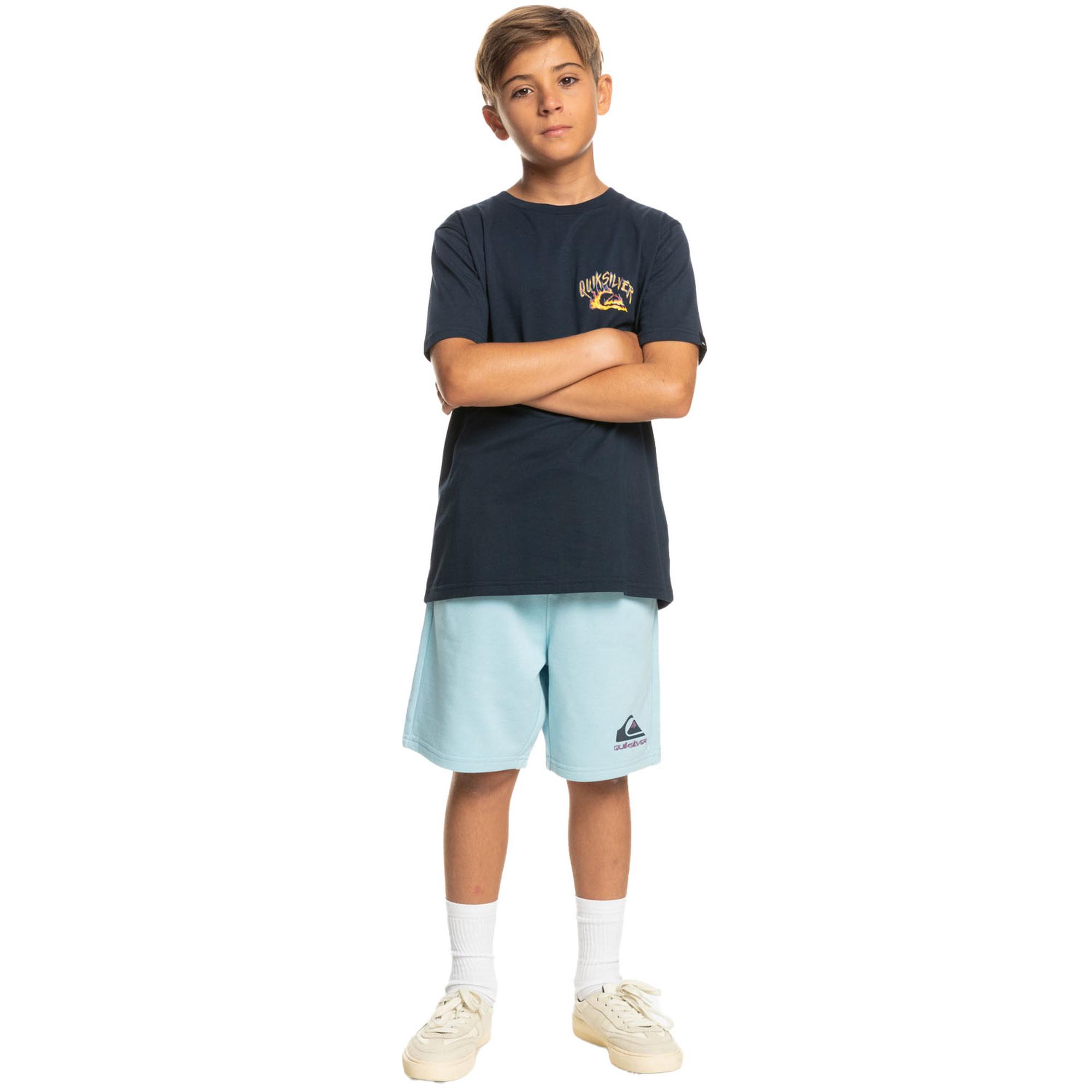 Quiksilver Waves Guardian Yth Erkek Çocuk Mavi Tişört