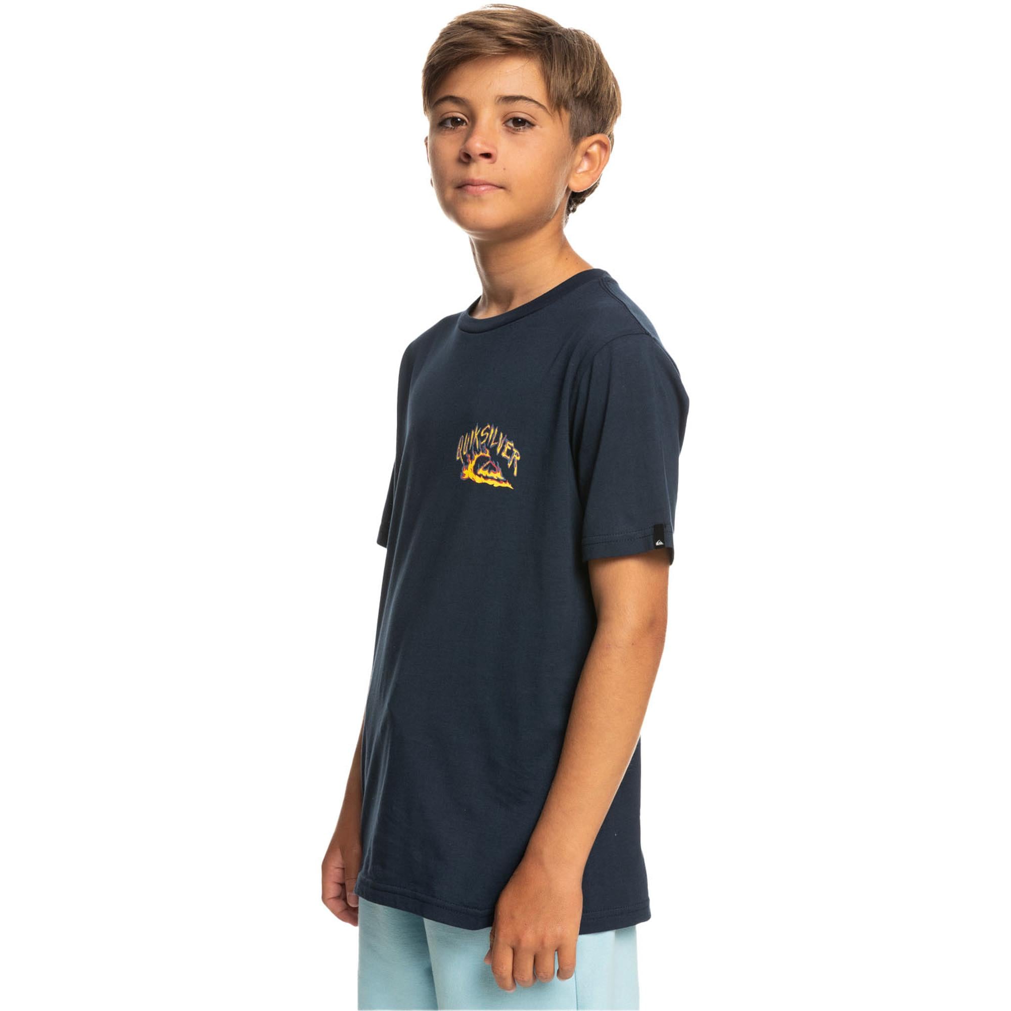 Quiksilver Waves Guardian Yth Erkek Çocuk Mavi Tişört