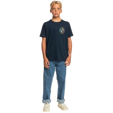  Quiksilver Core Bubble Yth Erkek Çocuk Mavi Tişört