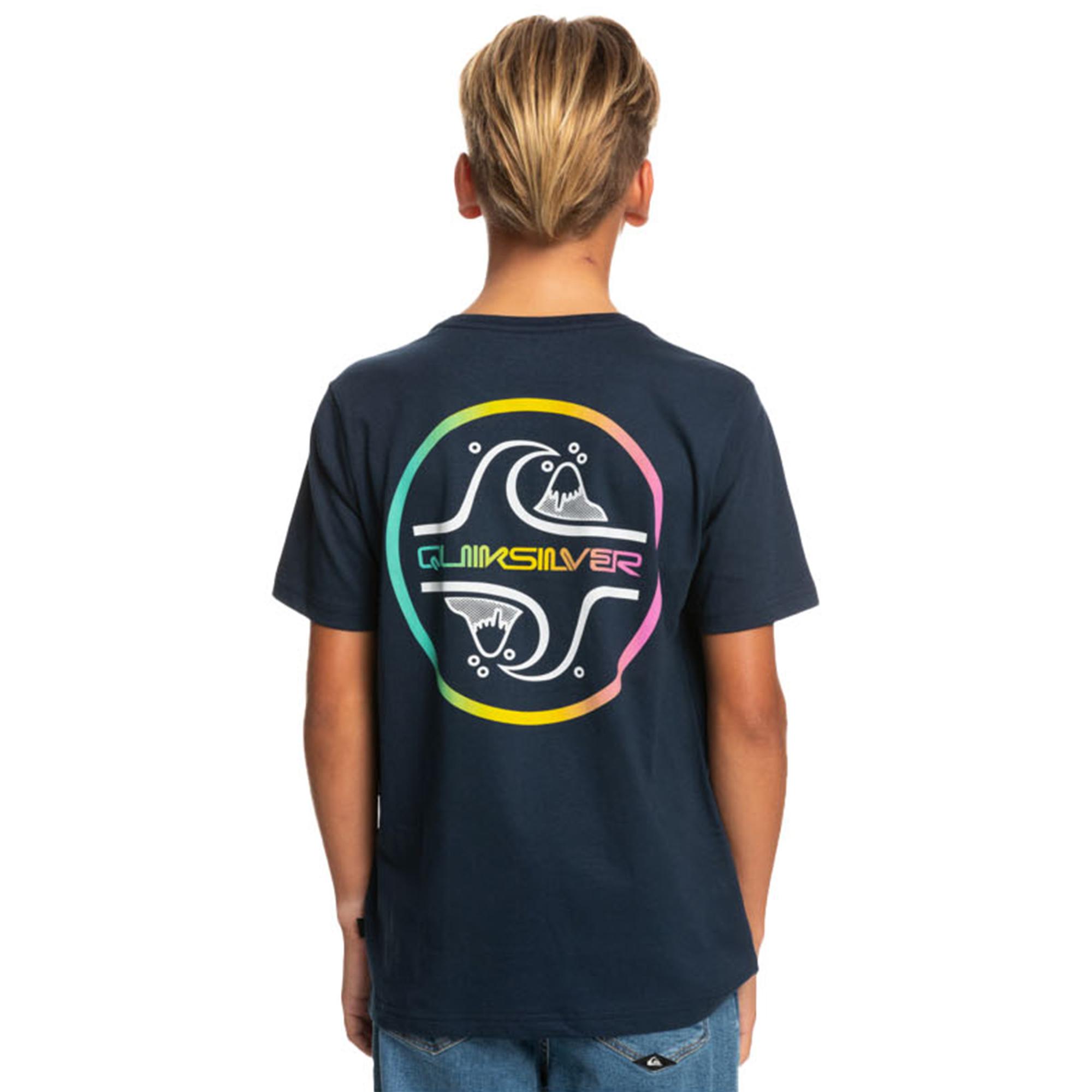 Quiksilver Core Bubble Yth Erkek Çocuk Mavi Tişört