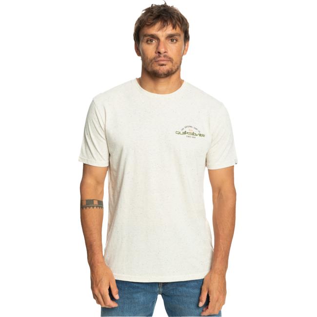  Quiksilver Archedtype Erkek Bej Tişört