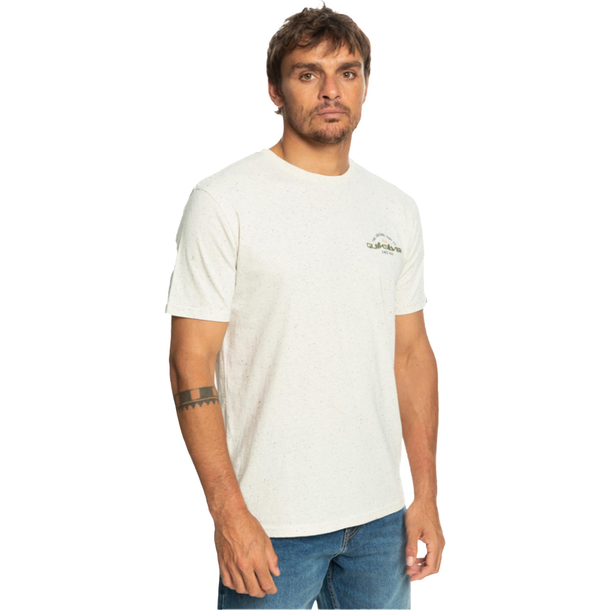 Quiksilver Archedtype Erkek Bej Tişört