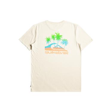  Quiksilver Pastimeparadise Erkek Bej Tişört
