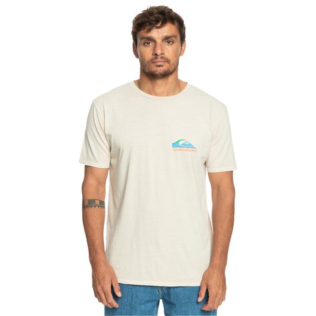  Quiksilver Pastimeparadise Erkek Bej Tişört