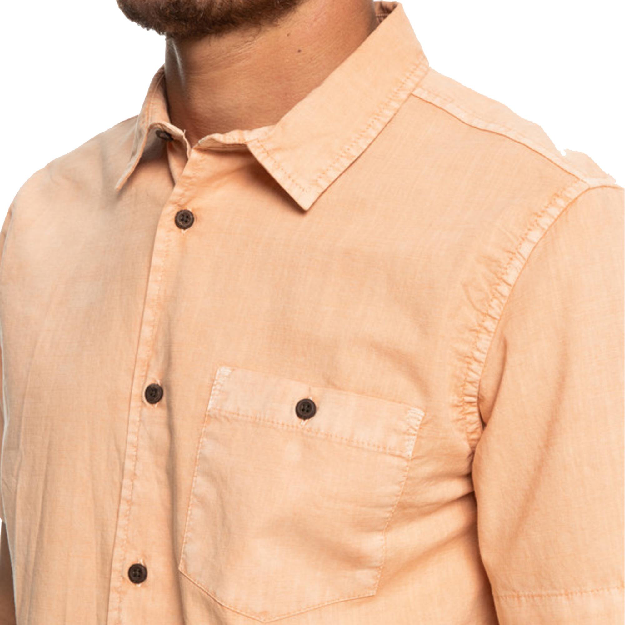 Quiksilver Erkek Gömlek Bolam Krem Günlük Giyim