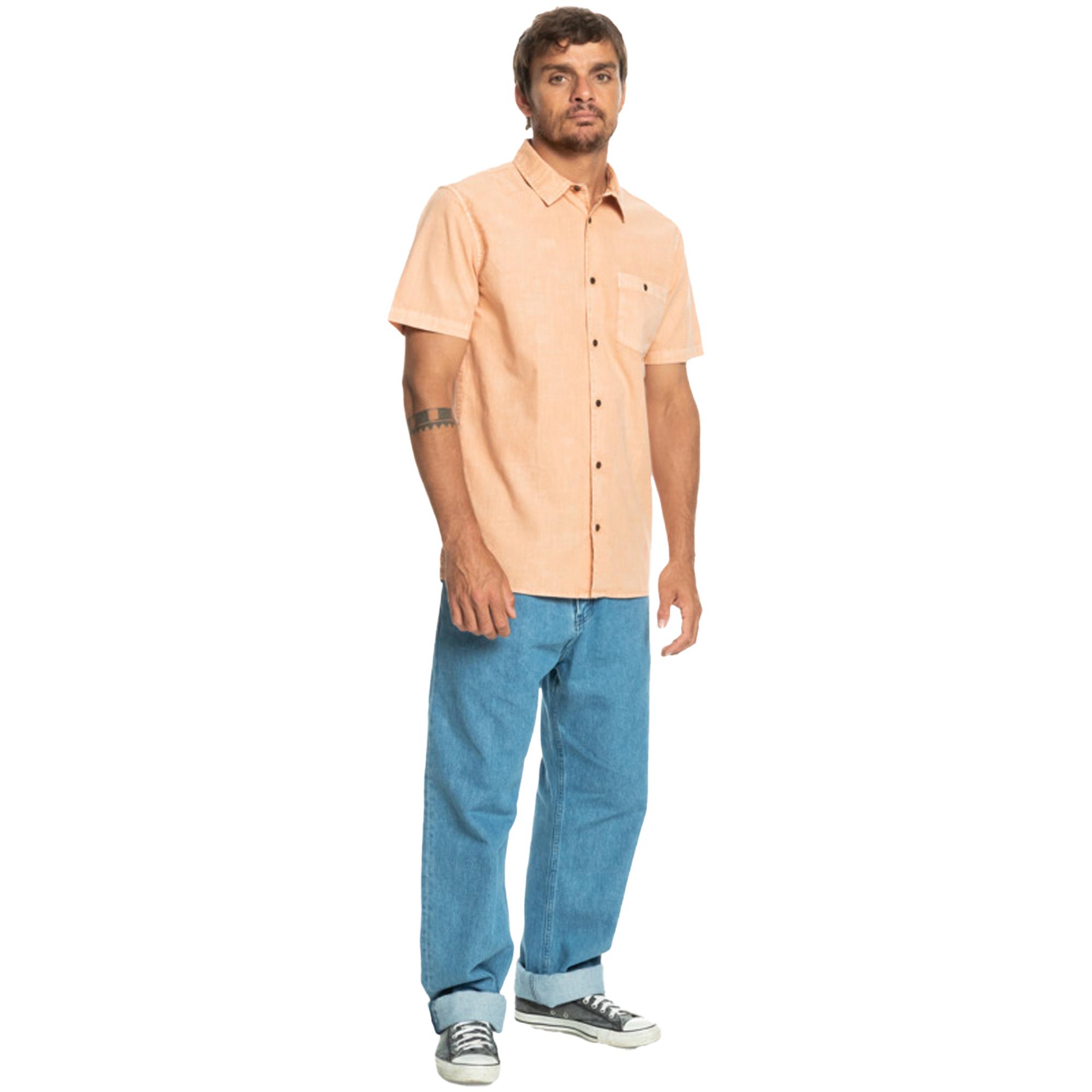 Quiksilver Erkek Gömlek Bolam Krem Günlük Giyim