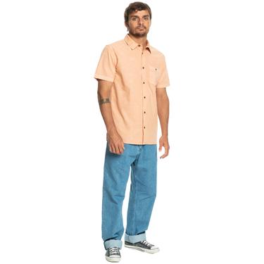  Quiksilver Erkek Gömlek Bolam Krem Günlük Giyim