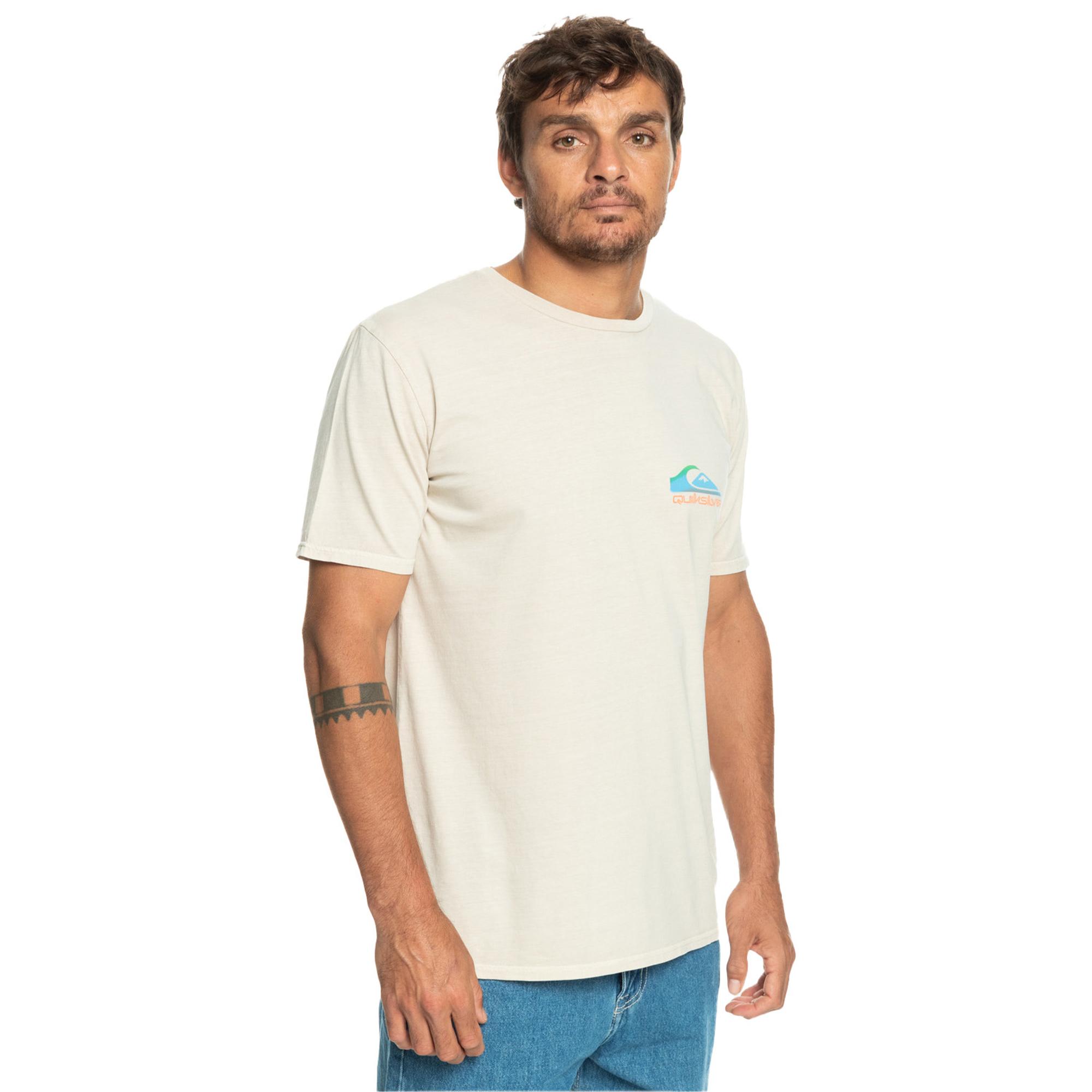 Quiksilver Pastimeparadise Erkek Bej Tişört