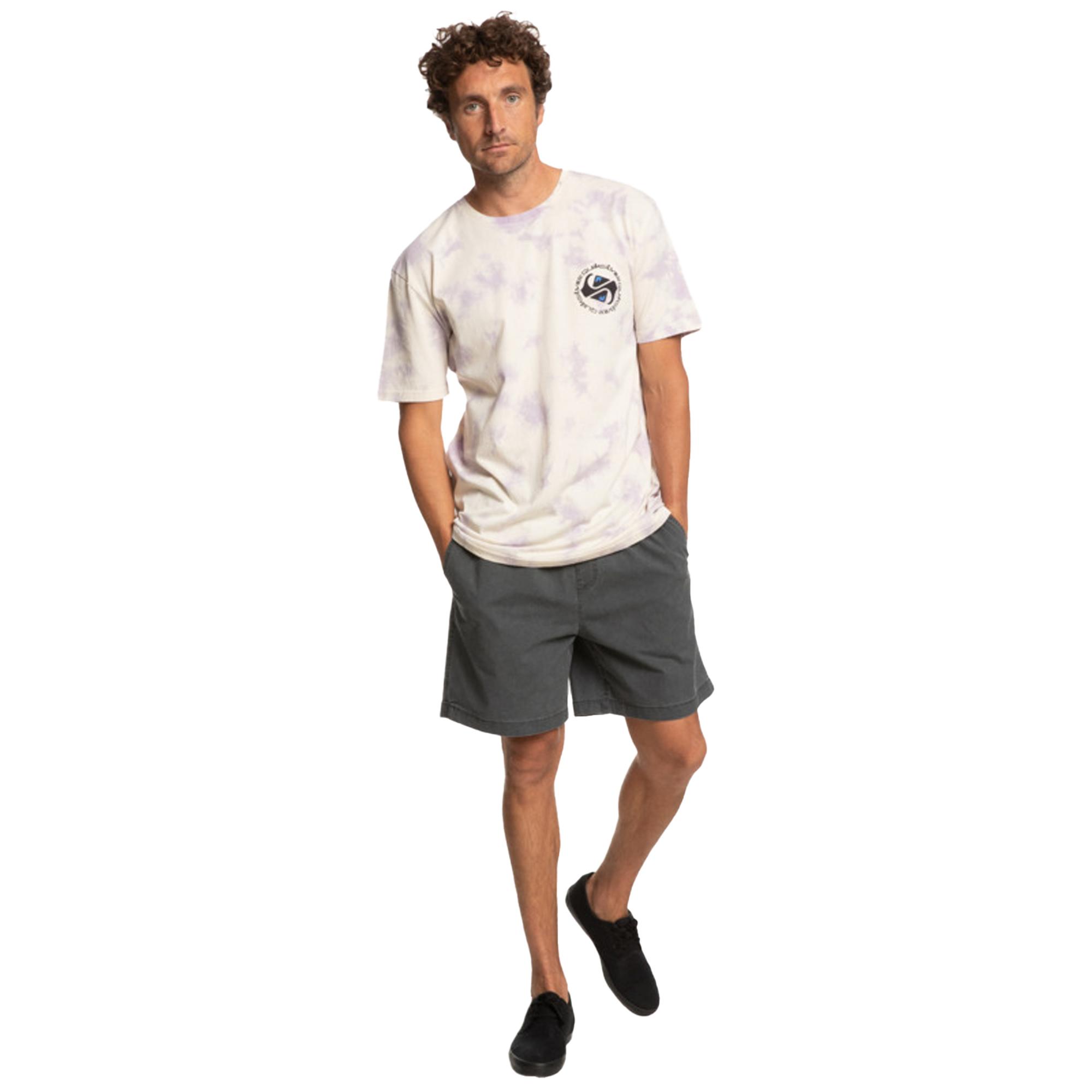 Quiksilver Omnicircle Erkek Bej Tişört