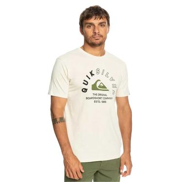  Quiksilver Mixedsignals Erkek Bej Tişört