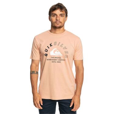  Quiksilver Mixedsignals Erkek Kahverengi Tişört