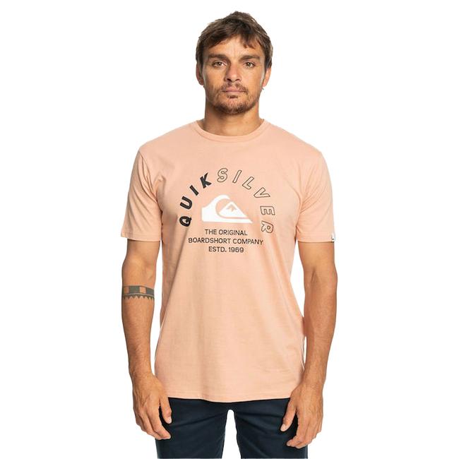  Quiksilver Mixedsignals Erkek Kahverengi Tişört