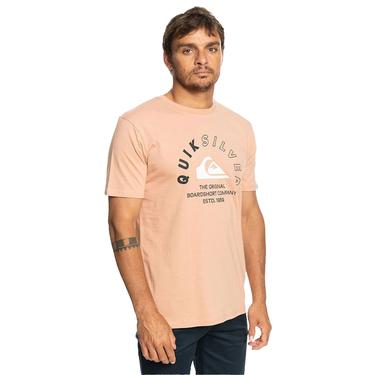  Quiksilver Mixedsignals Erkek Kahverengi Tişört