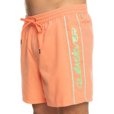  Quiksilver Erkek Şort Volley Short Vert Somon Günlük Giyim