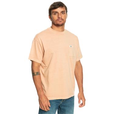  Quiksilver Naturaldye Kttp Erkek Kahverengi Tişört