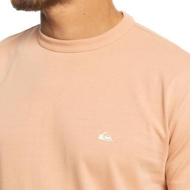  Quiksilver Essentials Erkek Kahverengi Tişört