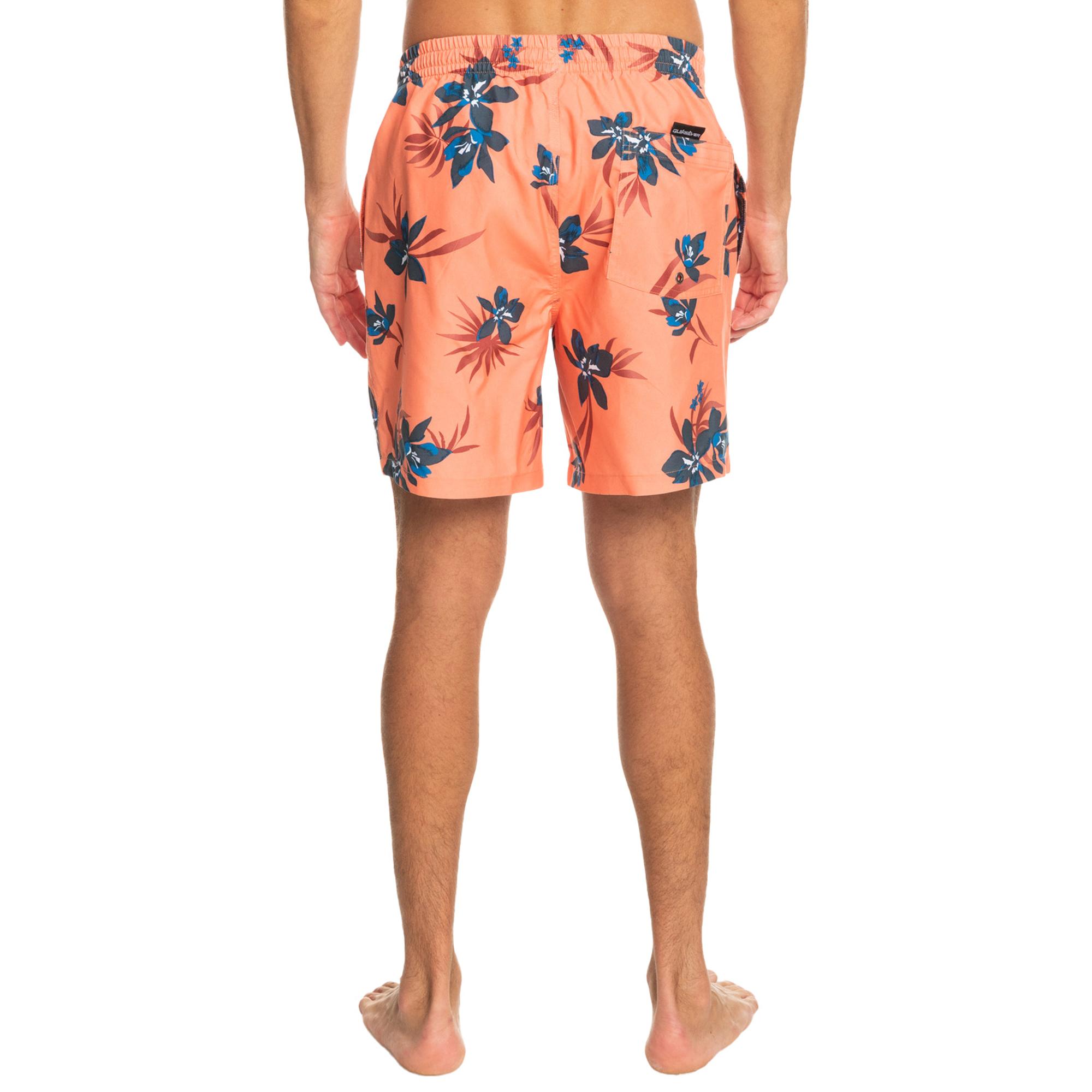 Quiksilver Erkek Şort Volley Short Mix Somon Günlük Giyim