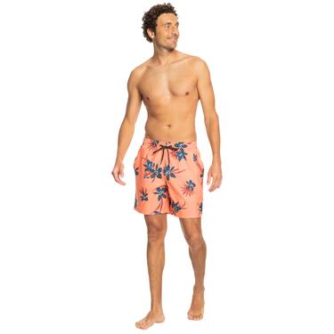  Quiksilver Erkek Şort Volley Short Mix Somon Günlük Giyim