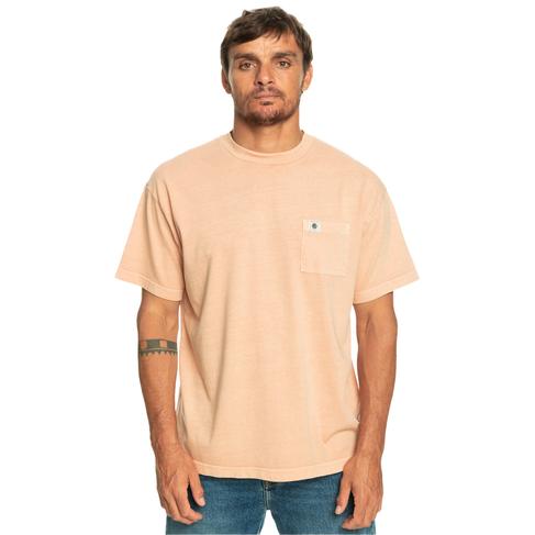  Quiksilver Naturaldye Kttp Erkek Kahverengi Tişört