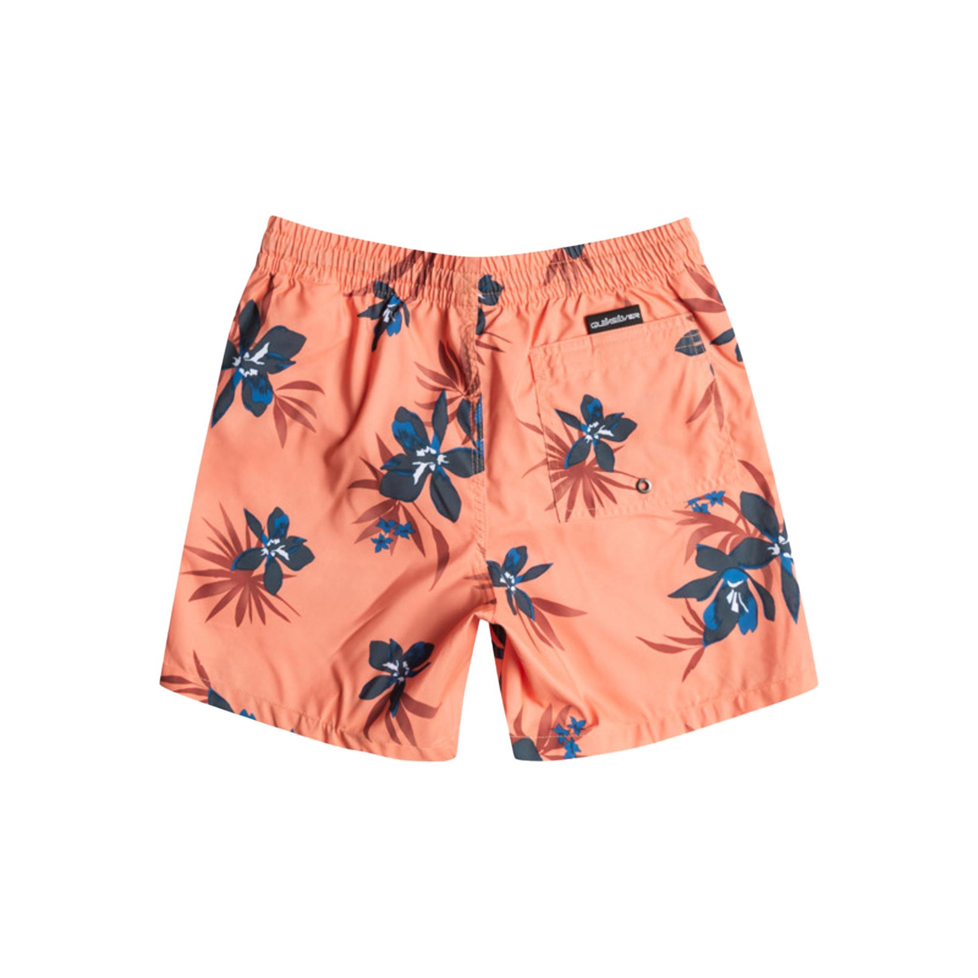 Quiksilver Çocuk Şort Volley Short Turuncu Günlük Giyim