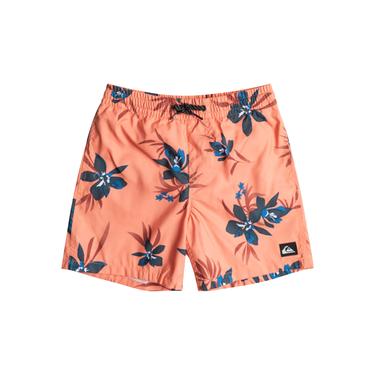  Quiksilver Çocuk Şort Volley Short Turuncu Günlük Giyim
