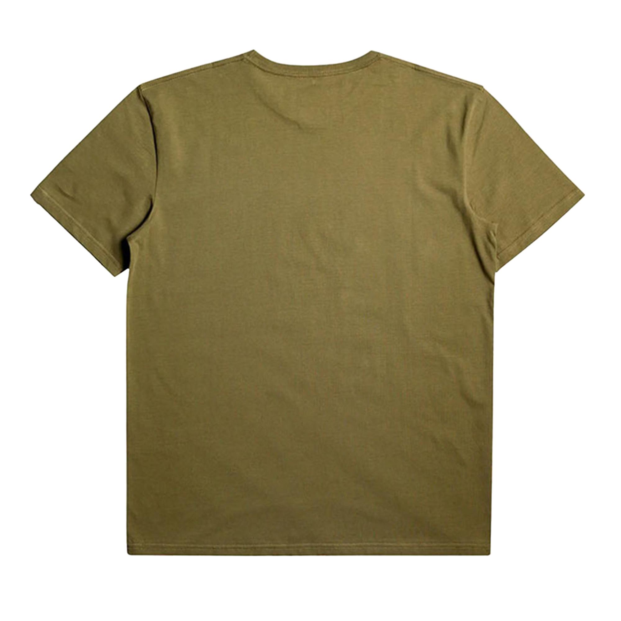 Quiksilver Qsrockinskull Erkek Yeşil Tişört