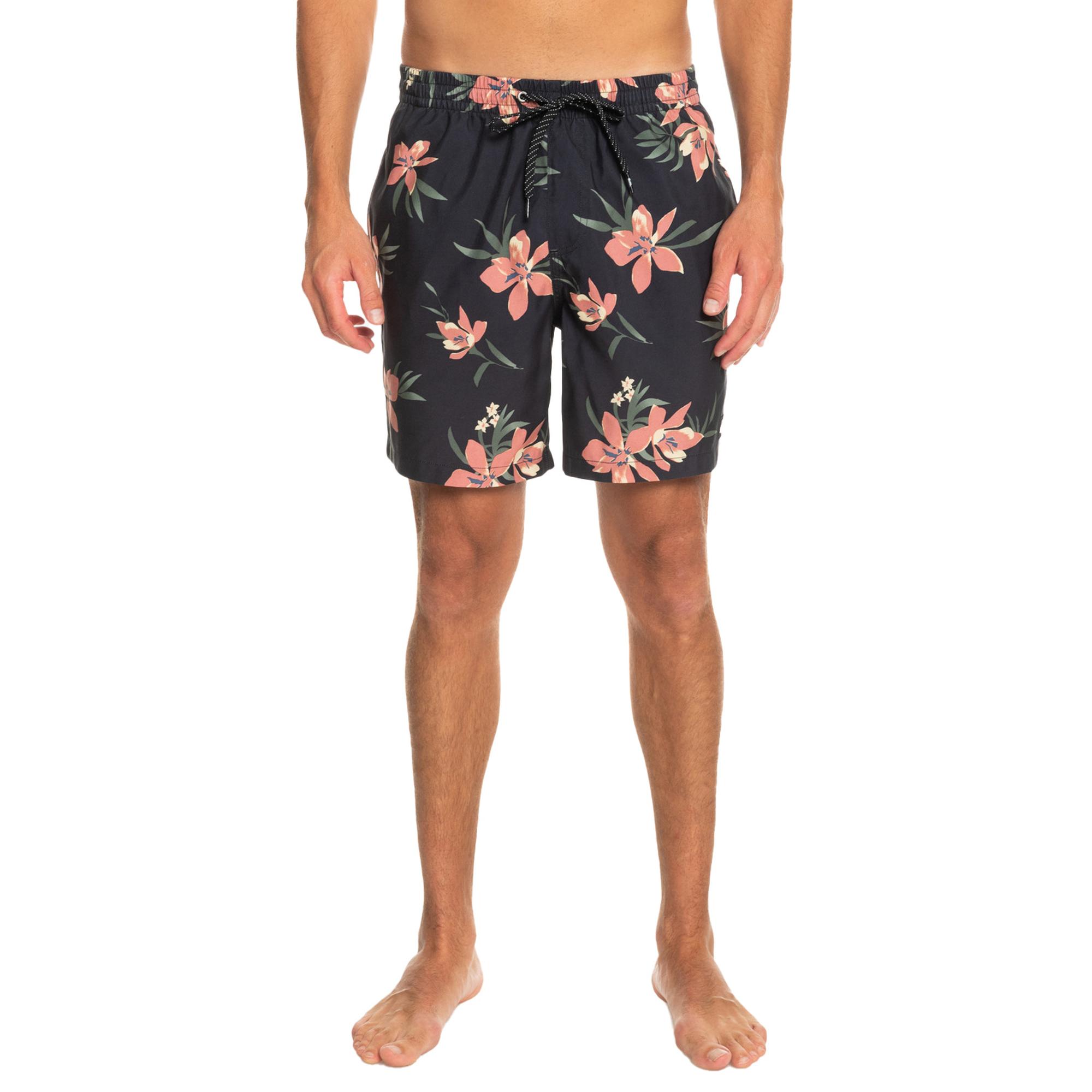Quiksilver Erkek Volley Short Buffalo North Seas Gri