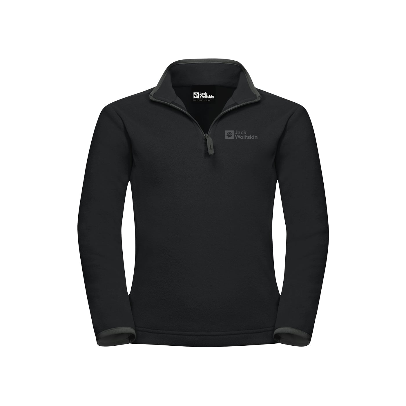  Jack Wolfskin Taunus Halfzip K Unisex Çocuk Gri Polar