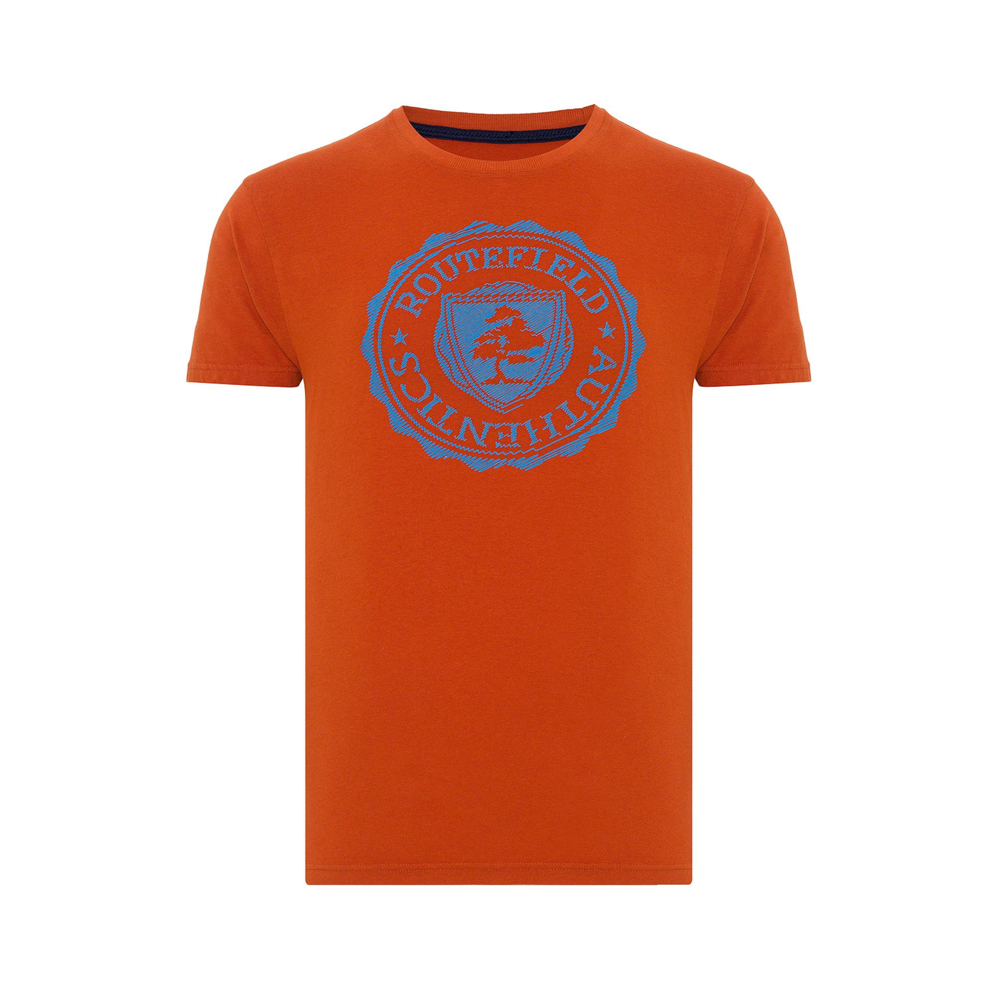 Routefield Trevor Erkek Turuncu Tişört