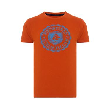  Routefield Trevor Erkek Turuncu Tişört